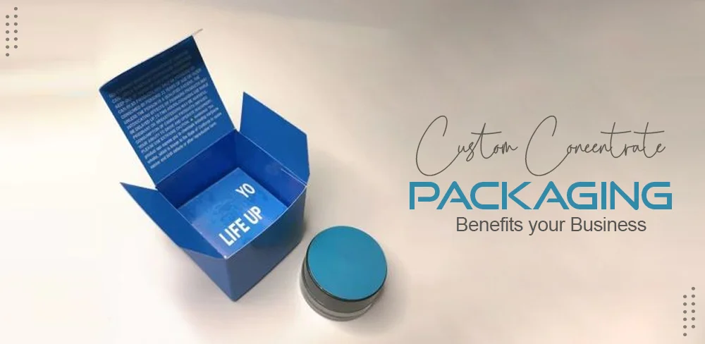 concentrate packaging box